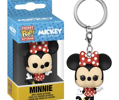 CHAVEIRO FUNKO POCKET POP DISNEY MICKEY FRIENDS - MINNIE