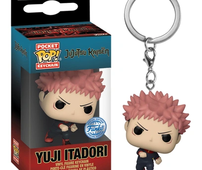 CHAVEIRO FUNKO POCKET POP KEYCHAIN JUJUTSU KAISEN EXCLUSIVE - YUJI ITADORI 