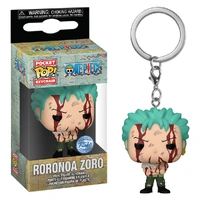 CHAVEIRO FUNKO POCKET POP KEYCHAIN ONE PIECE EXCLUSIVE - RORONOA ZORO, NOTHING HAPPENED (76880)  - imagem 1