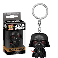 CHAVEIRO FUNKO POCKET POP KEYCHAIN STAR WARS OBI-WAN KENOBI - DARTH VADER  - imagem 1