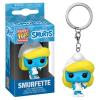 CHAVEIRO FUNKO POCKET POP KEYCHAIN THE SMURFS - SMURFETTE  - imagem 1