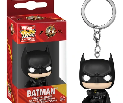 CHAVEIRO FUNKO POP KEYCHAIN DC THE FLASH - BATMAN