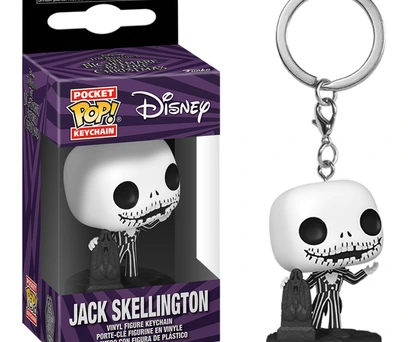 CHAVEIRO FUNKO POP KEYCHAIN DISNEY - JACK SKELLINGTON  (72316)