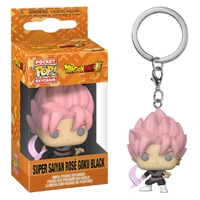 CHAVEIRO FUNKO POP  DRAGON BALL - SUPER SAIYAN ROSÉ GOKU BLACK  - imagem 1