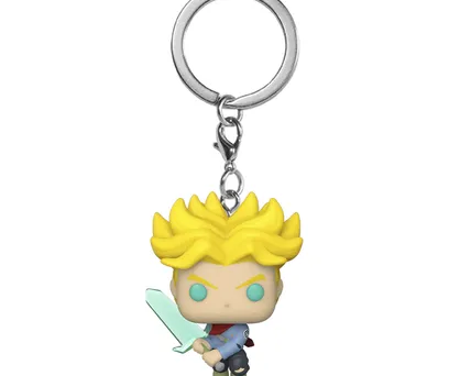 CHAVEIRO FUNKO POP DRAGON BALL SUPER - TRUNKS SUPER SAIYAN WITH SWORD