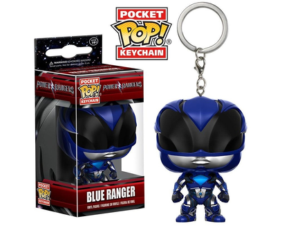 CHAVEIRO FUNKO POP KEYCHAIN POWER RANGERS BLUE