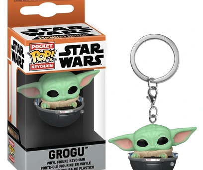 CHAVEIRO FUNKO POP KEYCHAIN STAR WARS THE MANDALORIAN S2 - GROGU 