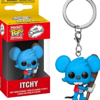 CHAVEIRO FUNKO POCKET POP KEYCHAIN THE SIMPSONS - ITCHY - imagem 1