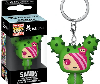 CHAVEIRO FUNKO POCKET POP KEYCHAIN TOKIDOKI - SANDY