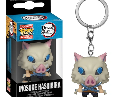 CHAVEIRO FUNKO POP KEYCHAIN DEMON SLAYER - INOSUKE HASHIBIRA