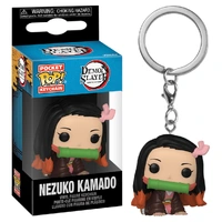 CHAVEIRO FUNKO POP KEYCHAIN DEMON SLAYER: KIMETSU NO YAIBA - NEZUKO KAMADO (65622)  - imagem 1