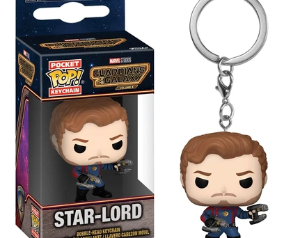 CHAVEIRO FUNKO POP KEYCHAIN GUARDIANS OF THE GALAXY 3 - STAR LORD