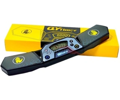 Cronômetro Para Cubo Mágico Profissional Timer Digital Speed Cube QiYi + Mini Tapete Galaxy