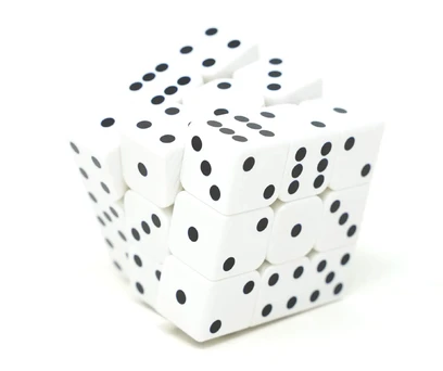 CUBO MÁGICO DADO VINCI CUBE - BRANCO 