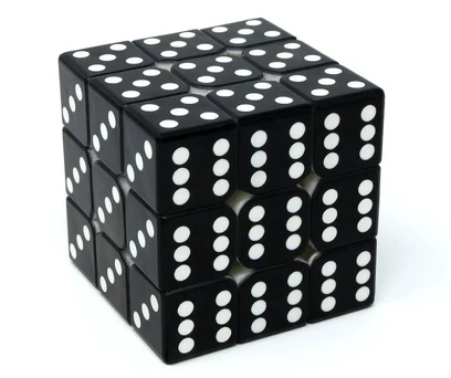 CUBO MÁGICO DADO VINCI CUBE - PRETO 