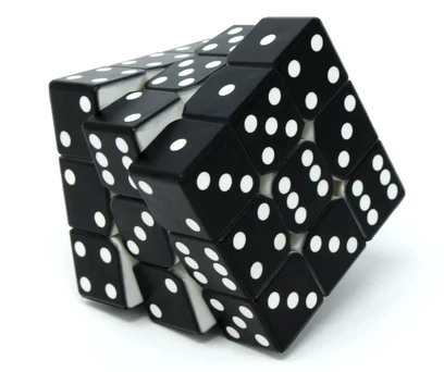 CUBO MÁGICO DADO VINCI CUBE - PRETO 