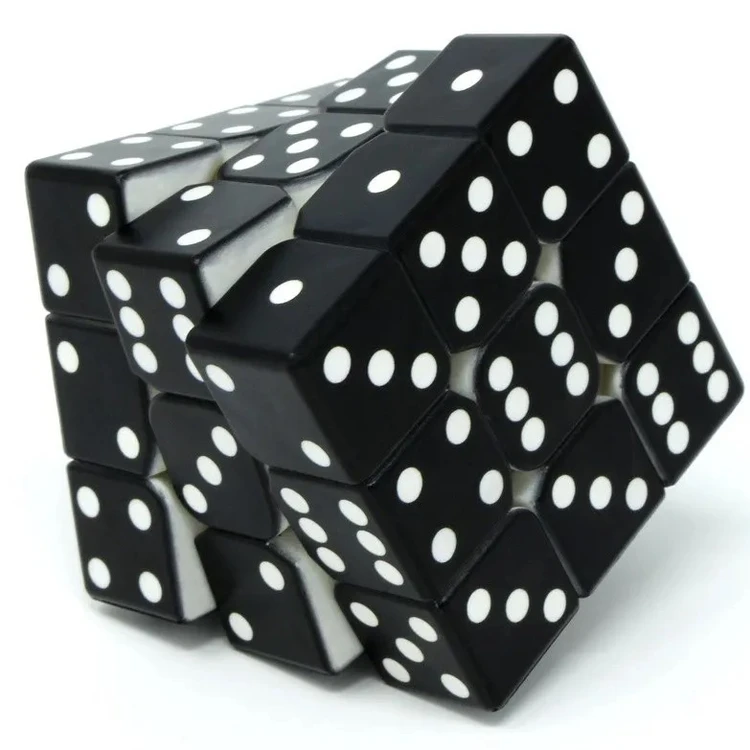 CUBO MÁGICO DADO VINCI CUBE - PRETO 