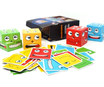 JOGO FACE CUBE (2 CUBOS + 60 CARTAS) 