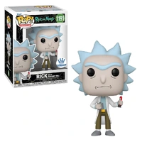 FUNKO POP RICK AND MORTY EXCLUSIVE - RICK WITH MEMORY VIAL 1191 - imagem 1