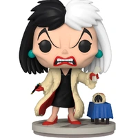 FUNKO POP DISNEY VILLAINS - CRUELLA DE VIL 1083 - imagem 2