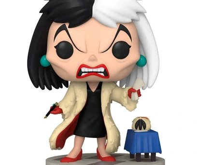 FUNKO POP DISNEY VILLAINS - CRUELLA DE VIL 1083