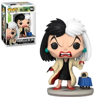 FUNKO POP DISNEY VILLAINS - CRUELLA DE VIL 1083 - imagem 1
