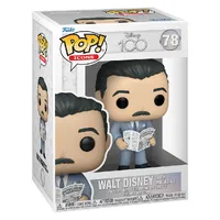 FUNKO POP ICONS DISNEY 100TH - WALT DISNEY WITH MAGAZINE 78 - imagem 2