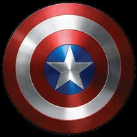 ESCUDO GRANDE CAPITÃO AMÉRICA 60CM - imagem 1