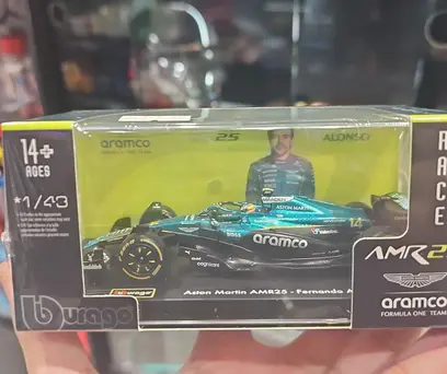 Formula 1 Aston Martin AMR25 F Alonso - 1/43 - Bburago