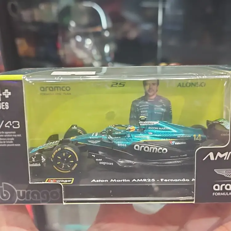 Formula 1 Aston Martin AMR25 F Alonso - 1/43 - Bburago