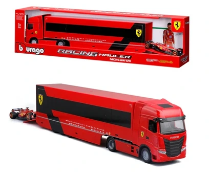 Formula 1 Bburago Caminhão transporte Fórmula 1 - Ferrari  1/43