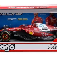 Formula 1 Ferrari SF-25 F1 #16 Charles Leclerc F1 2025 – Miniatura em escala 1:18 Bburago - imagem 1