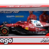 Formula 1 Ferrari SF-25 F1 #16 Charles Leclerc F1 2025 – Miniatura em escala 1:18 Bburago - imagem 1