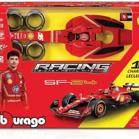 Formula 1 Kit Carro F1 P/ Montar 41 Peças Ferrari SF-24 Leclerc 1:24 - imagem 1