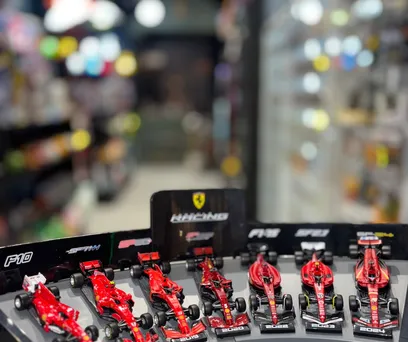 Formula 1 Bburago kit 7 carros Ferrari escala 1/43