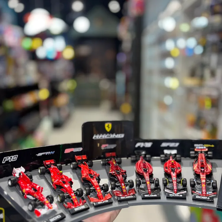 Formula 1 Bburago kit 7 carros Ferrari escala 1/43