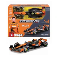Formula 1 Kit Carro F1 P/ Montar 41 Peças McLaren MCL38 - Lando Norris 1:24 - imagem 1