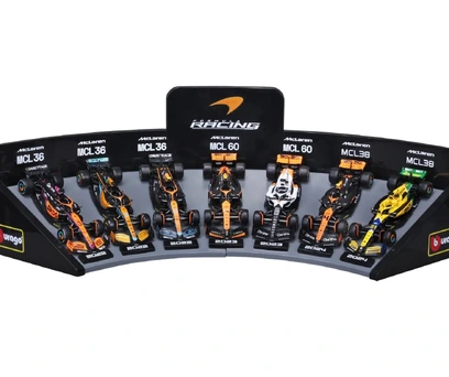 Formula 1 Bburago kit 7 carros McLaren escala 1/43