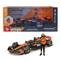 Formula 1 McLaren MCL38 1/24 c/ Boneco Lando Norris - 2024 - Bburago - imagem 1