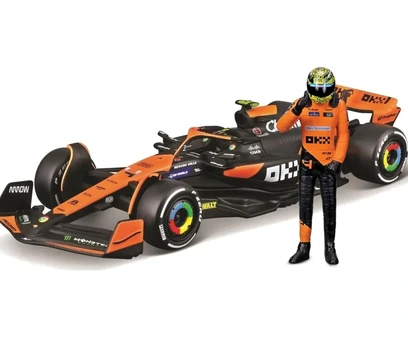 Formula 1 McLaren MCL38 1/24 c/ Boneco Lando Norris - 2024 - Bburago
