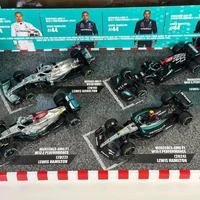 Formula 1 Conjunto Bburago 1/43 Mercedes F1 com 4 miniaturas - imagem 2