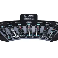 Formula 1 Bburago kit 7 carros Mercedes escala 1/43 - imagem 1