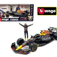 Formula 1 Red Bull RB19 c/ Boneco Max Verstappen - escala 1/24 - Bburago - imagem 1