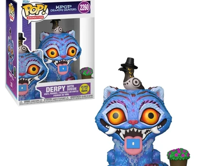 Boneco Funko Pop! Guerreiras Do K-pop - Derpy E Sussi (glow) 2260