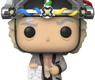 FUNKO POP MOVIES BACK TO THE FUTURE - DOC WITH HELMET 959 