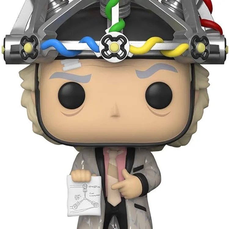 FUNKO POP MOVIES BACK TO THE FUTURE - DOC WITH HELMET 959 