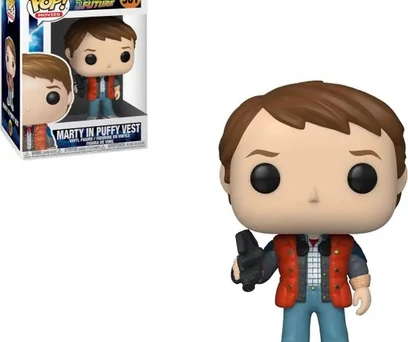 FUNKO POP MOVIES BACK TO THE FUTURE - MARTY IN PUFFY VEST 961 