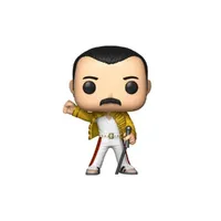 FUNKO POP ROCKS QUEEN - FREDDIE MERCURY WEMBLEY 1986 - 96  - imagem 2