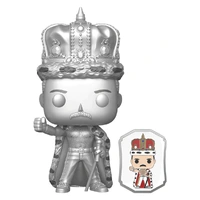 FUNKO POP ROCKS QUEEN EXCLUSIVE - FREDDIE MERCURY C/PIN 184 - imagem 2
