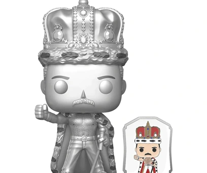 FUNKO POP ROCKS QUEEN EXCLUSIVE - FREDDIE MERCURY C/PIN 184